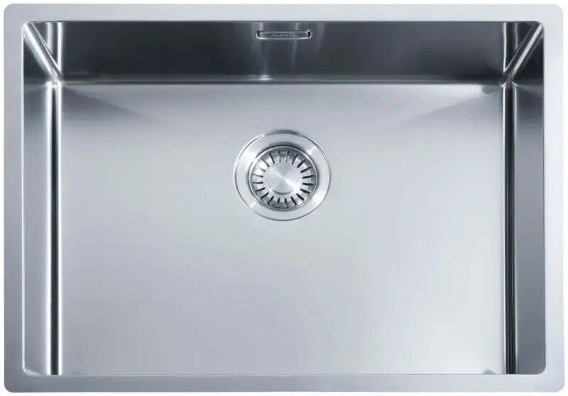 ABK Bingara lavello in acciaio inox 55x40cm montaggio a filo sottopiano e sopra il piano BIN55FVI