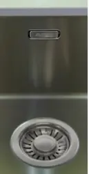 ABK Baronga lavello grande in acciaio inossidabile 55x40 cm montaggio a filo sottopiano e sopra il piano BAR55FVI