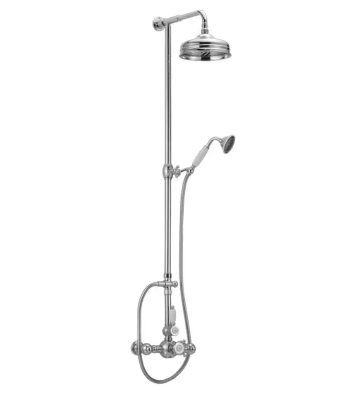 Huber Victorian Set doccia termostatico 20cm Bronzo 590.VN21H.BA