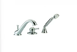 Cisal Arcana Royal Rubinetto da Vasca a Montaggio sul Bordo del Bagno Cromato AY00126021