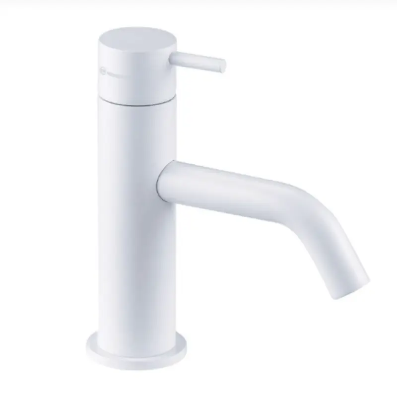 Waterevolution Flow rubinetto lavabo bianco opaco T110BR