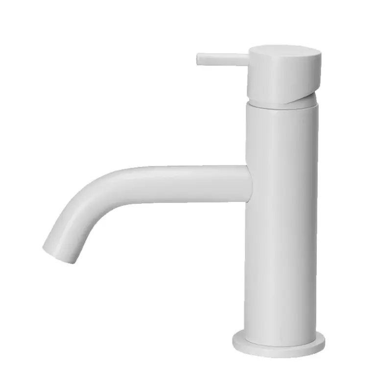 Waterevolution Flow rubinetto lavabo bianco opaco T110BR