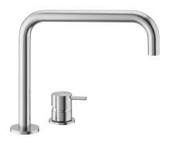 Waterevolution Flow Rubinetto per lavabo a 2 fori Cromo T112H01