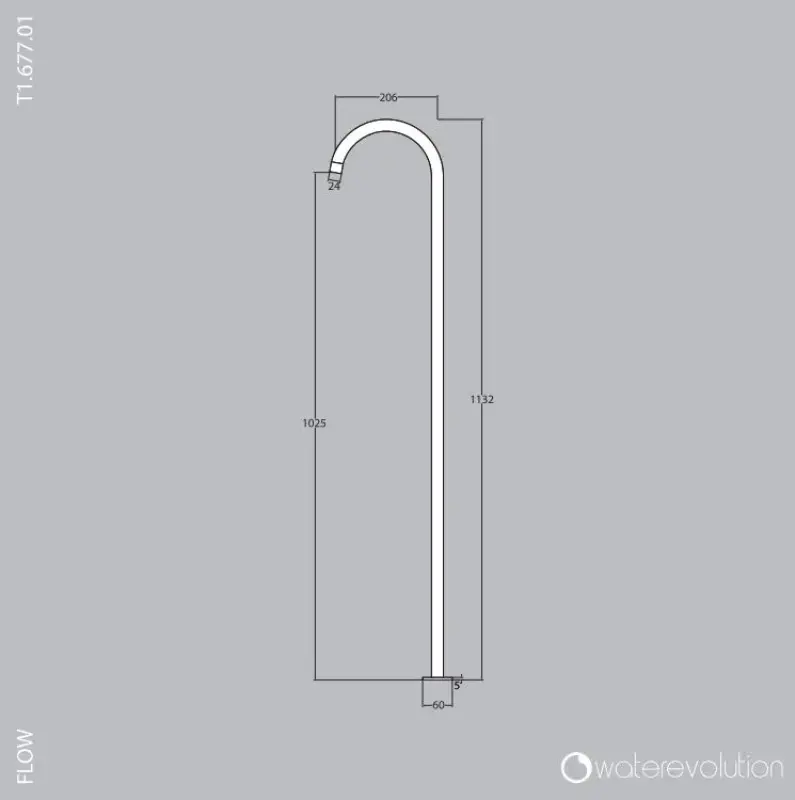 Waterevolution Flow Rubinetto per lavabo autonomo con miscelatore ad incasso Cromo 1207925242