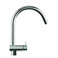 Waterevolution Flow Miscelatore da cucina con finitura opaca bianca e beccuccio estraibile T155BR