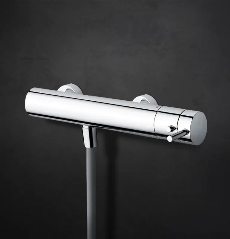 Waterevolution Flow termostato doccia con set doccia cromato T140T01