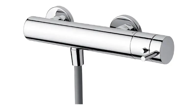 Waterevolution Flow termostato doccia con set doccia cromato T140T01