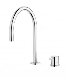 Waterevolution Flow Miscelatore per lavabo a 2 fori cromo T112U01