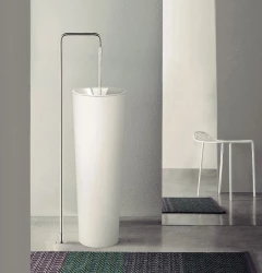 Waterevolution Flow Rubinetto lavabo indipendente Bocca cromata T1.676.01