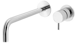 Waterevolution Flow rubinetto lavabo da incasso cromato bocca 21 cm T116B01-21