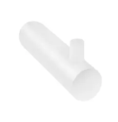 Gancio portasciugamani Waterevolution Flow bianco opaco A150BR