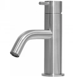 Waterevolution Flow rubinetto lavabo basso in acciaio inox T110IE