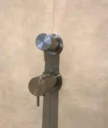 Waterevolution Flow Miscelatore termostatico ad incasso per doccia con 2 uscite completamente in acciaio inox 1208852642