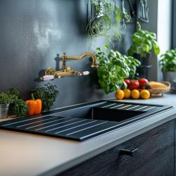 PB Rubinetto classico montato a parete con maniglie bianche Bronzo 1208854182