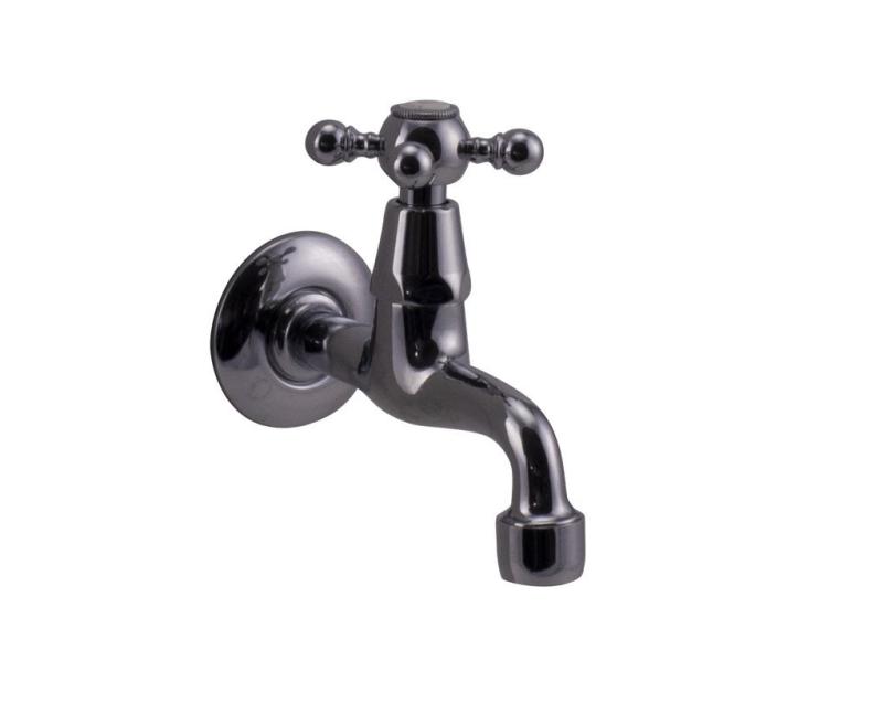 Rubinetto da parete classico PB con manopola a leva acqua fredda cromata 1208855592.