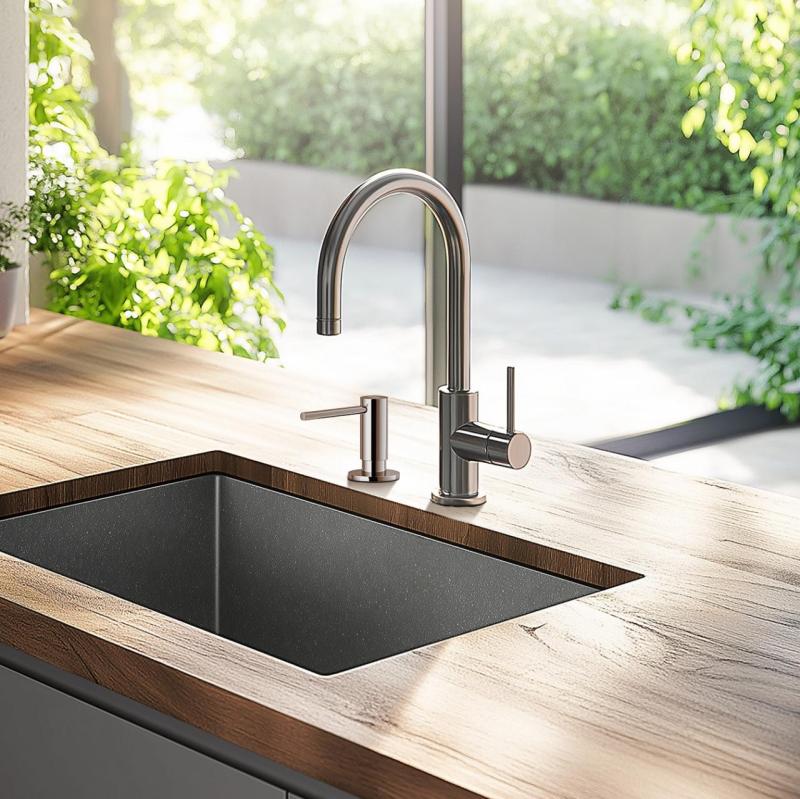 Franke Active Distributore di sapone cromato a incasso 119.0547.902