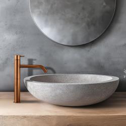 Waterevolution Flow Miscelatore per lavabo PVD rame spazzolato T115CPE