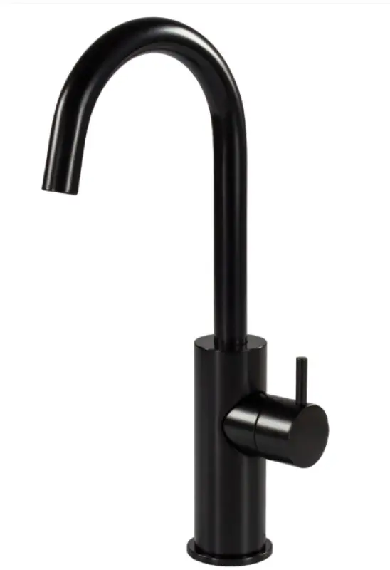 Waterevolution Flow Miscelatore per lavabo modello alto nero opaco T1121FUPR