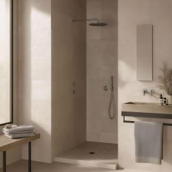 Waterevolution Flow termostato doccia da incasso con 1 rubinetto di arresto cromato 1208920980