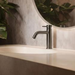 Rubinetto da lavabo Waterevolution Flow PVD gun metal T1101AGME