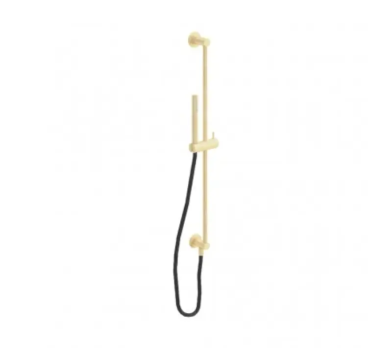 Waterevolution Flow set asta doccia con doccetta 800mm oro chiaro T1661WGE