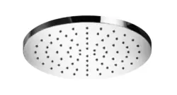 Doccia a pioggia ecologica Eco Air con risparmio idrico testa doccia 25 cm metallo bianco opaco SB Rubinetterie 1208946741