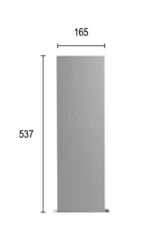 Doccia a pioggia SB Square 316 con attacco a parete, doccia a soffitto interamente in acciaio inossidabile 1208946748.