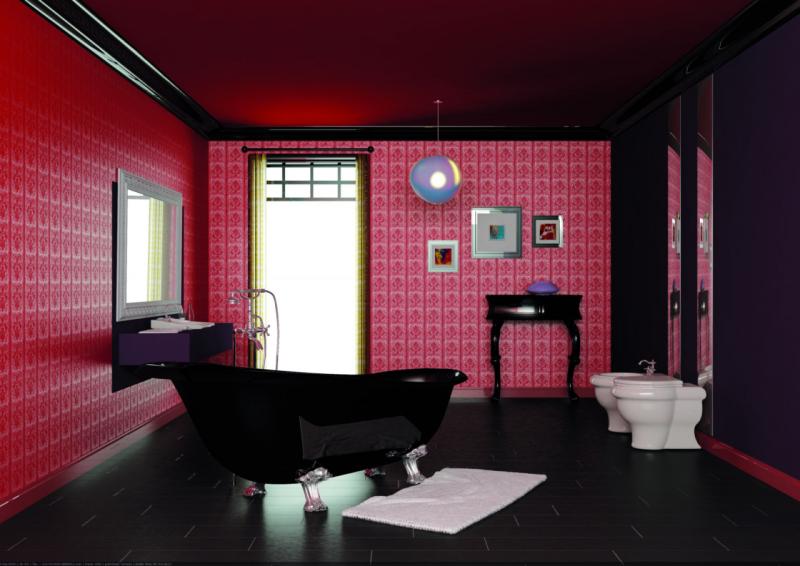 PB miscelatore per vasca da bagno indipendente, stile nostalgico, manopole robuste, cromato 6000.