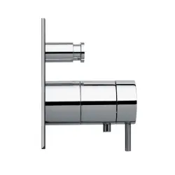 aterevolution Flow Miscelatore termostatico ad incasso per doccia con 2 uscite bianco opaco T132TBBBR con scatola TEC