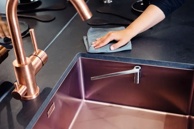 Magisso Porta strofinacci Magnetico per Lavello Dritto in Acciaio Inossidabile  30101000