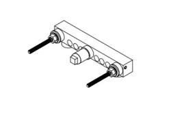 Waterevolution Miscelatore lavabo da incasso a 3 fori T0.16.3F.I