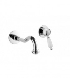 PB Vitange Miscelatore per lavabo nostalgico ad incasso con beccuccio da 21 cm Cromo