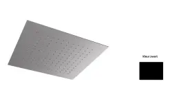 SB Square 316 Doccia a soffitto incasso 38x38cm nero opaco 1208952989