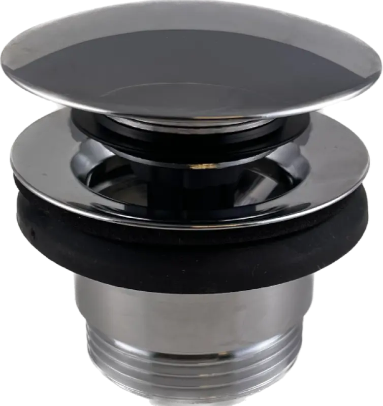 PB Unix tappo del lavabo 1 1/4 pollici bloccabile push up click clack cromato 1208953283