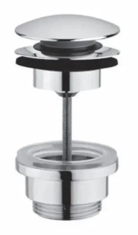 PB Unix tappo lavabo 1 1/4 bloccabile push up click clack bronzo 1208953284