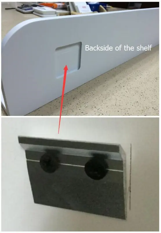 Solid-S Planchet Cestello doccia in solid surface bianco opaco, 90x12 cm, con sistema di fissaggio a scomparsa 1208953448