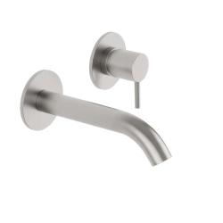 SB Round 316 Miscelatore per lavabo ad incasso in acciaio inossidabile 132mm