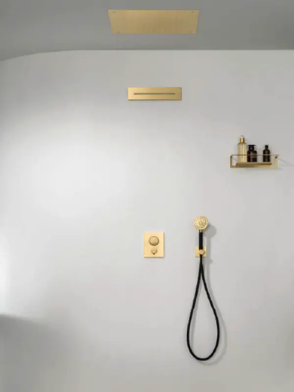 SB Cascata rubinetto vasca incasso PVD oro 1208953545