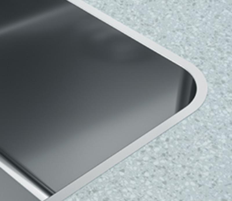 Franke Mythos MYX 210.50 lavello in acciaio inossidabile 50x40cm a filo 127.0638.276