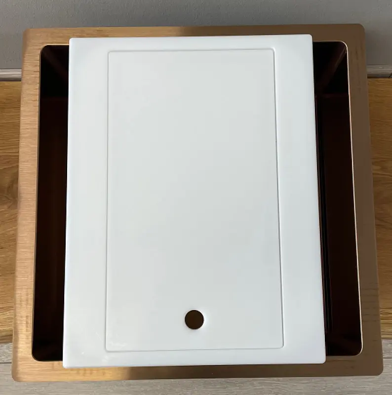 Tavola da taglio in plastica Foster 31,5x42cm per un lavello della lunghezza di 40cm 1208953716