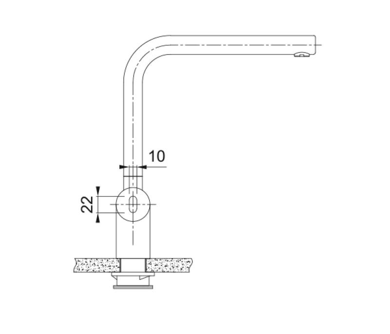 Franke Rubinetto da cucina con sensore finitura nera spazzolata Atlas Neo beccuccio girevole 115.0625.525