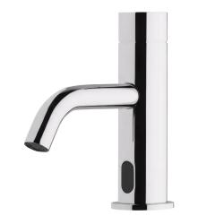 Waterevolution Flow rubinetto elettronico per lavabo a infrarossi a batteria cromato T110EB01