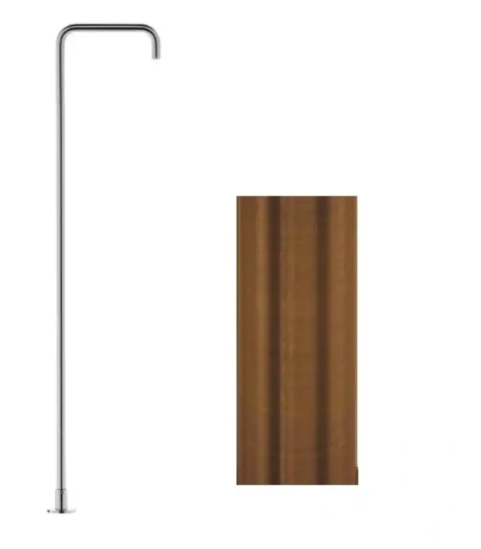 Waterevolution Flow Rubinetto lavabo freestanding Bocca PVD rame spazzolato T1.676.CP.E