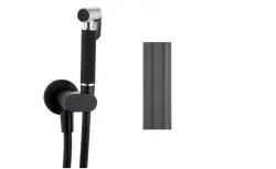 Waterevolution Flow Bidet doccetta set PVD Gun Metal T1626GME