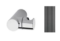 Waterevolution Flow Supporto per doccetta regolabile GME Gun Metal T1623GME