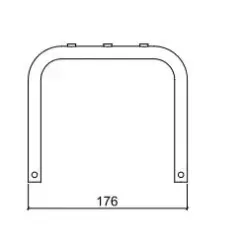 Waterevolution Flow Portarotolo doppio per WC PVD rame spazzolato A131CPE