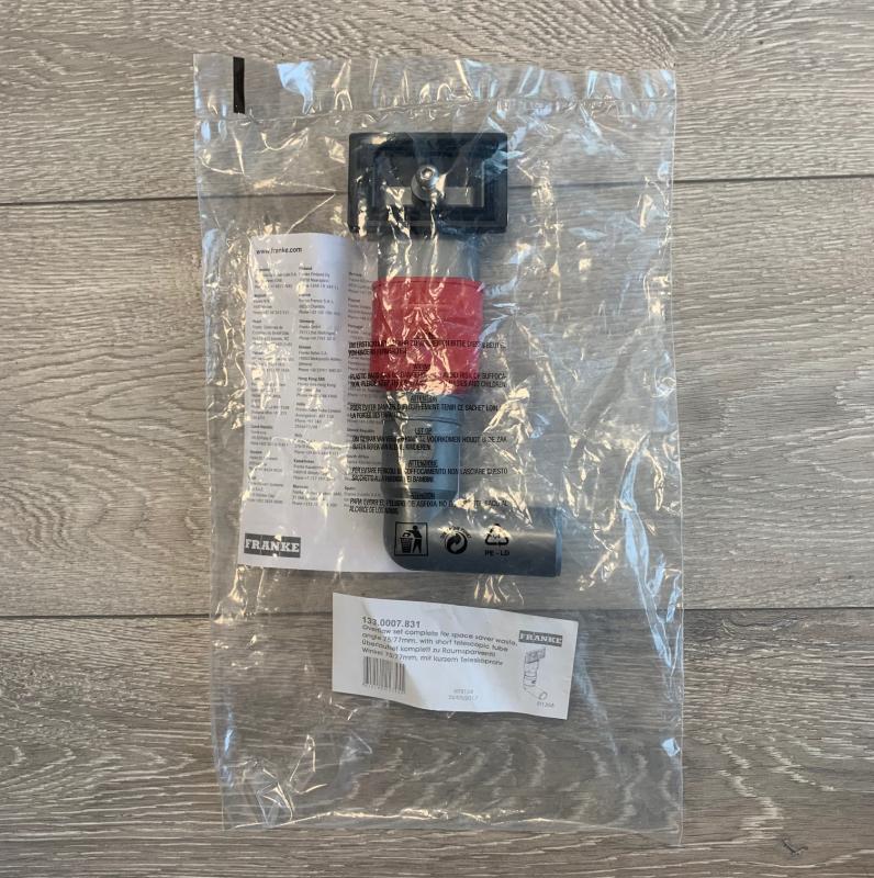 Franke Raccordo per troppopieno Universale extra corto 133.0052.765