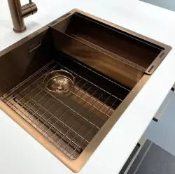 Lorreine Griglia inferiore per lavello PVD rame 50x40cm 1208955094