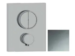 SB Push Square Miscelatore termostatico a incasso con deviatore a pulsante e regolatore di volume Cromo 1208955122