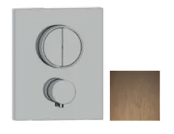 SB Push Square Miscelatore termostatico a incasso con deviatore a pulsante e regolatore di volume PVD rame 1208955128